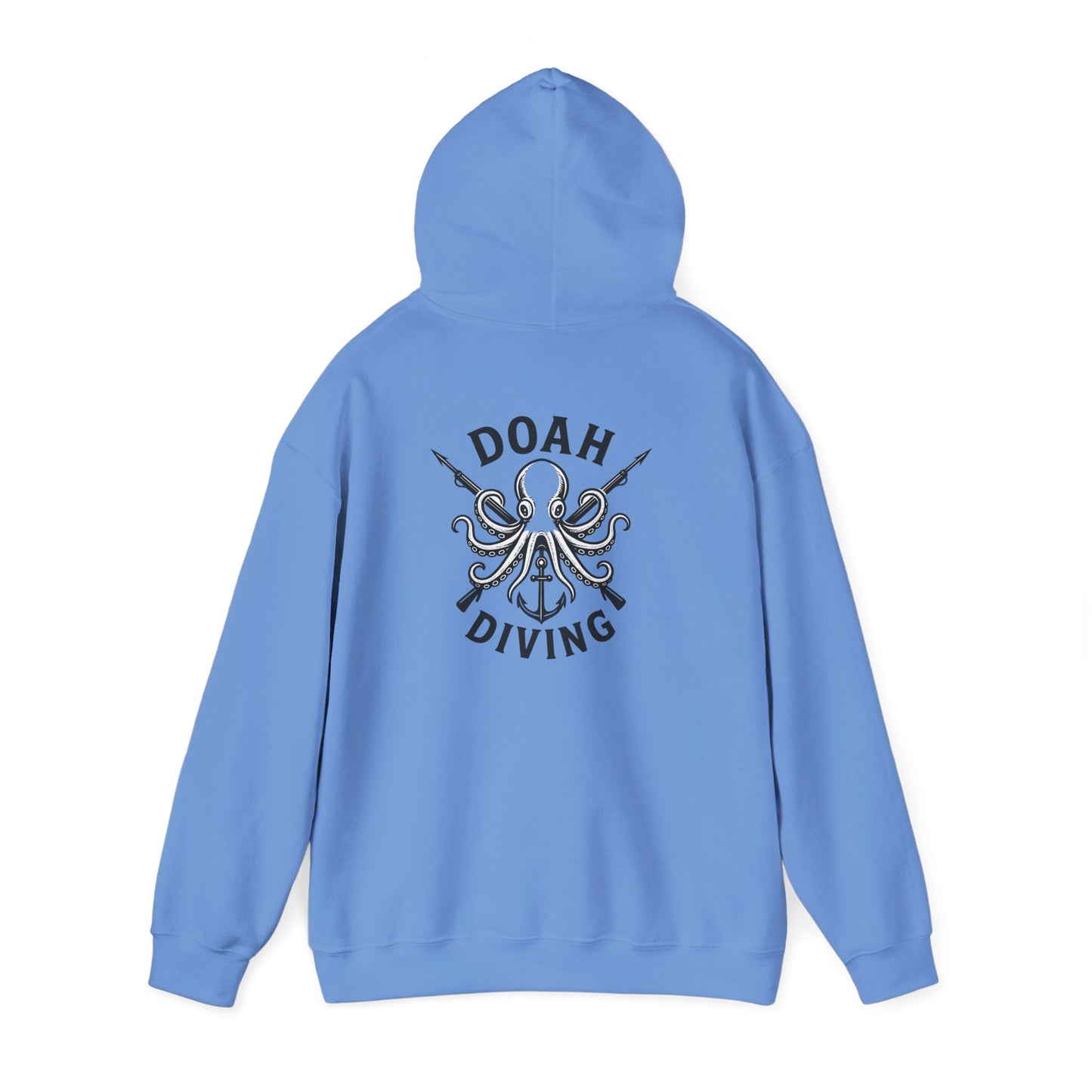 Under the Sea Unisex Hoodie with Octopus Design, Marine Life Sweatshirt, Ocean Lover Apparel, Nautical Gift, Beach-Themed Clothing