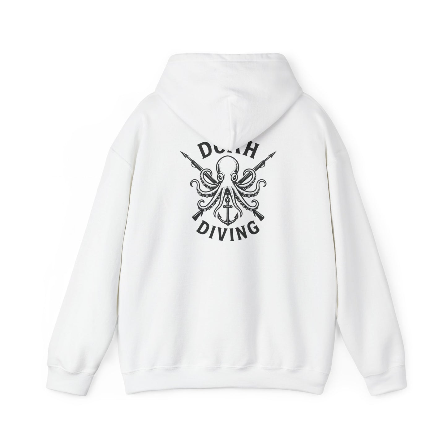 Under the Sea Unisex Hoodie with Octopus Design, Marine Life Sweatshirt, Ocean Lover Apparel, Nautical Gift, Beach-Themed Clothing