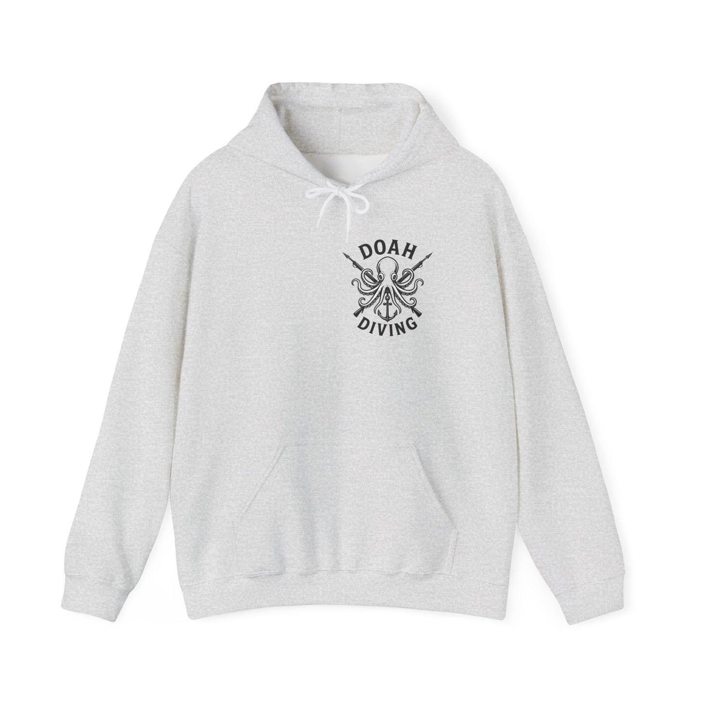 Under the Sea Unisex Hoodie with Octopus Design, Marine Life Sweatshirt, Ocean Lover Apparel, Nautical Gift, Beach-Themed Clothing