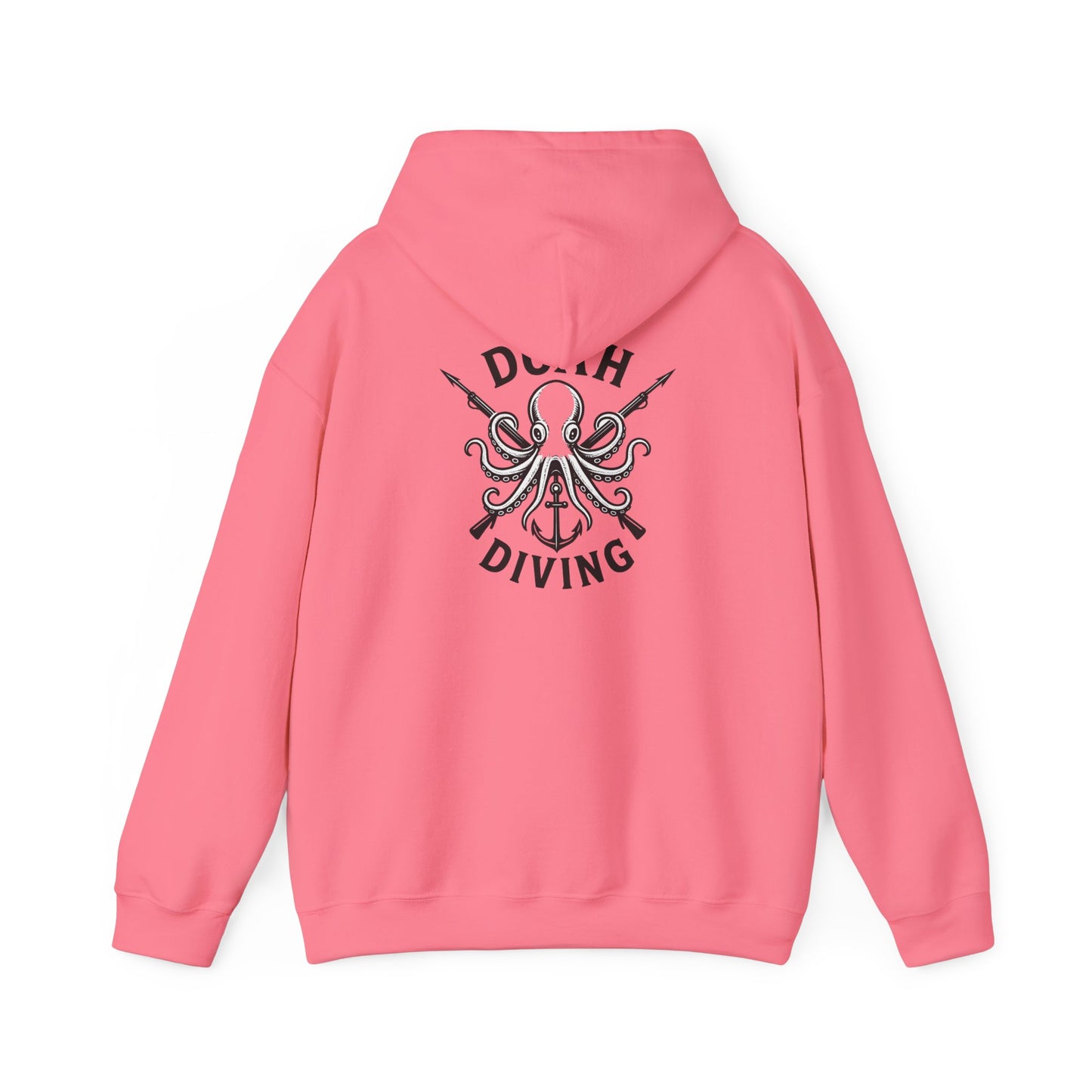 Under the Sea Unisex Hoodie with Octopus Design, Marine Life Sweatshirt, Ocean Lover Apparel, Nautical Gift, Beach-Themed Clothing