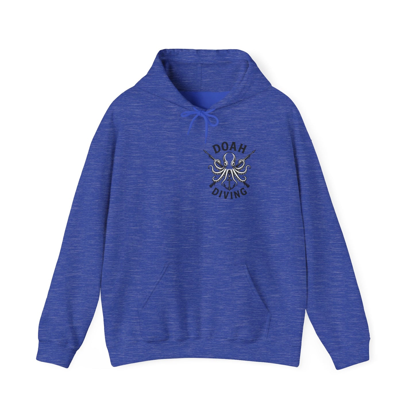 Under the Sea Unisex Hoodie with Octopus Design, Marine Life Sweatshirt, Ocean Lover Apparel, Nautical Gift, Beach-Themed Clothing