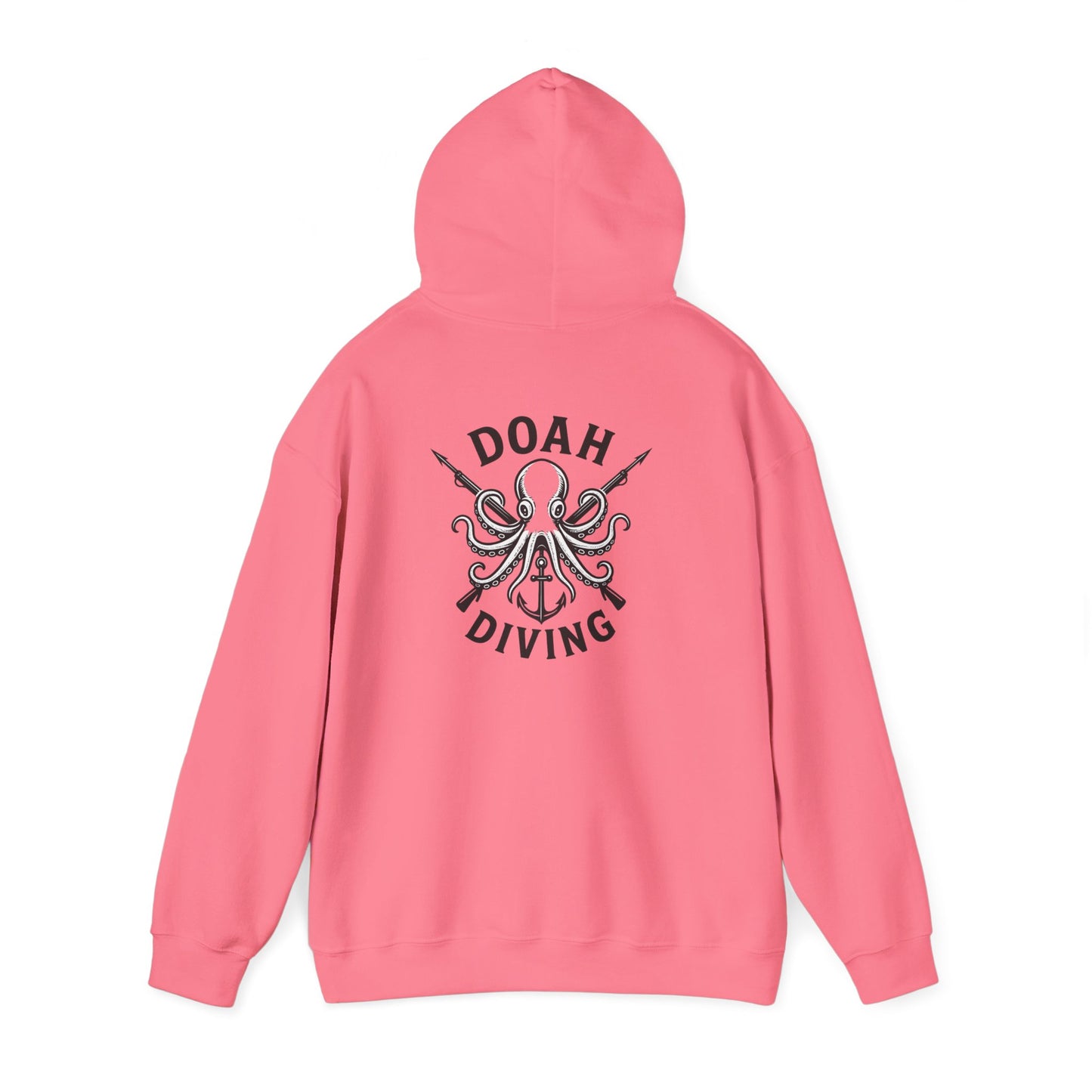 Under the Sea Unisex Hoodie with Octopus Design, Marine Life Sweatshirt, Ocean Lover Apparel, Nautical Gift, Beach-Themed Clothing