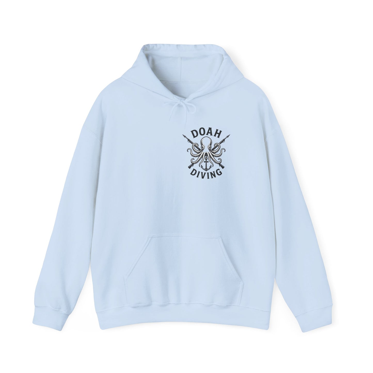 Under the Sea Unisex Hoodie with Octopus Design, Marine Life Sweatshirt, Ocean Lover Apparel, Nautical Gift, Beach-Themed Clothing