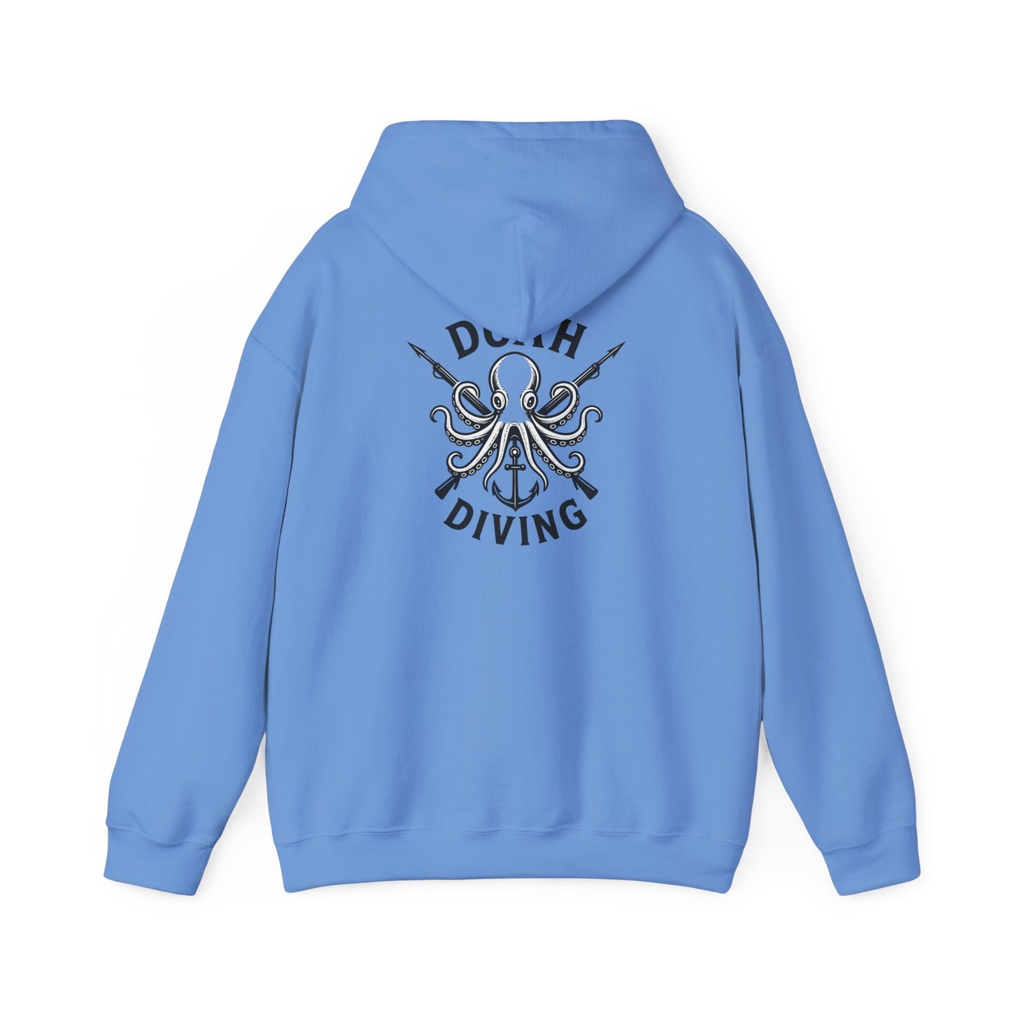 Under the Sea Unisex Hoodie with Octopus Design, Marine Life Sweatshirt, Ocean Lover Apparel, Nautical Gift, Beach-Themed Clothing