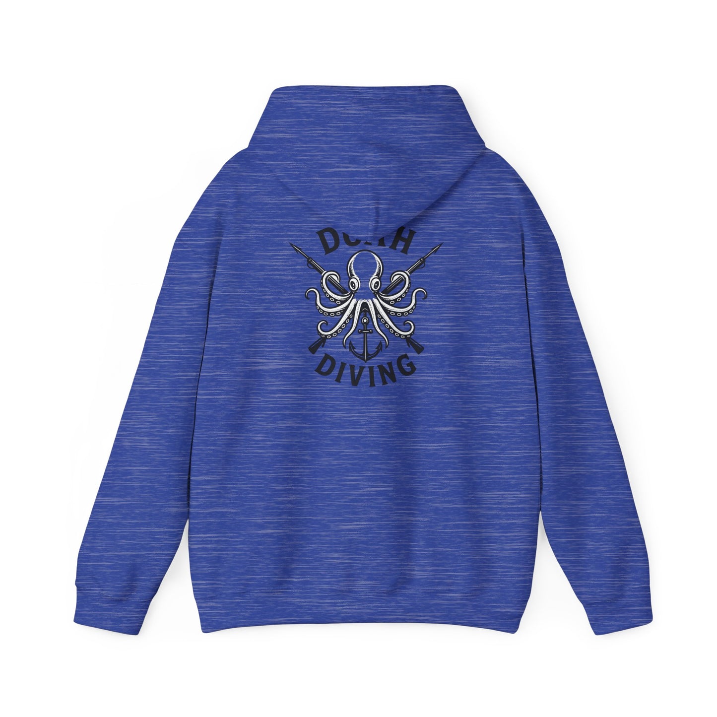 Under the Sea Unisex Hoodie with Octopus Design, Marine Life Sweatshirt, Ocean Lover Apparel, Nautical Gift, Beach-Themed Clothing