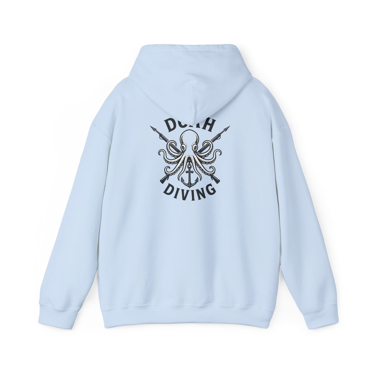 Under the Sea Unisex Hoodie with Octopus Design, Marine Life Sweatshirt, Ocean Lover Apparel, Nautical Gift, Beach-Themed Clothing