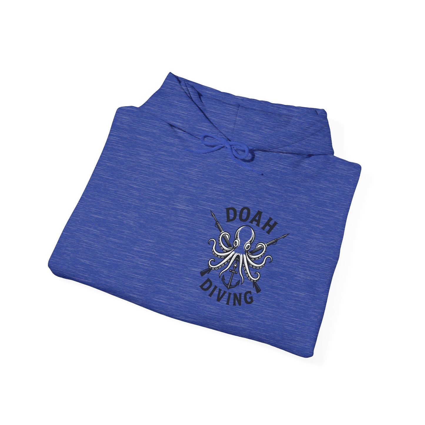 Under the Sea Unisex Hoodie with Octopus Design, Marine Life Sweatshirt, Ocean Lover Apparel, Nautical Gift, Beach-Themed Clothing