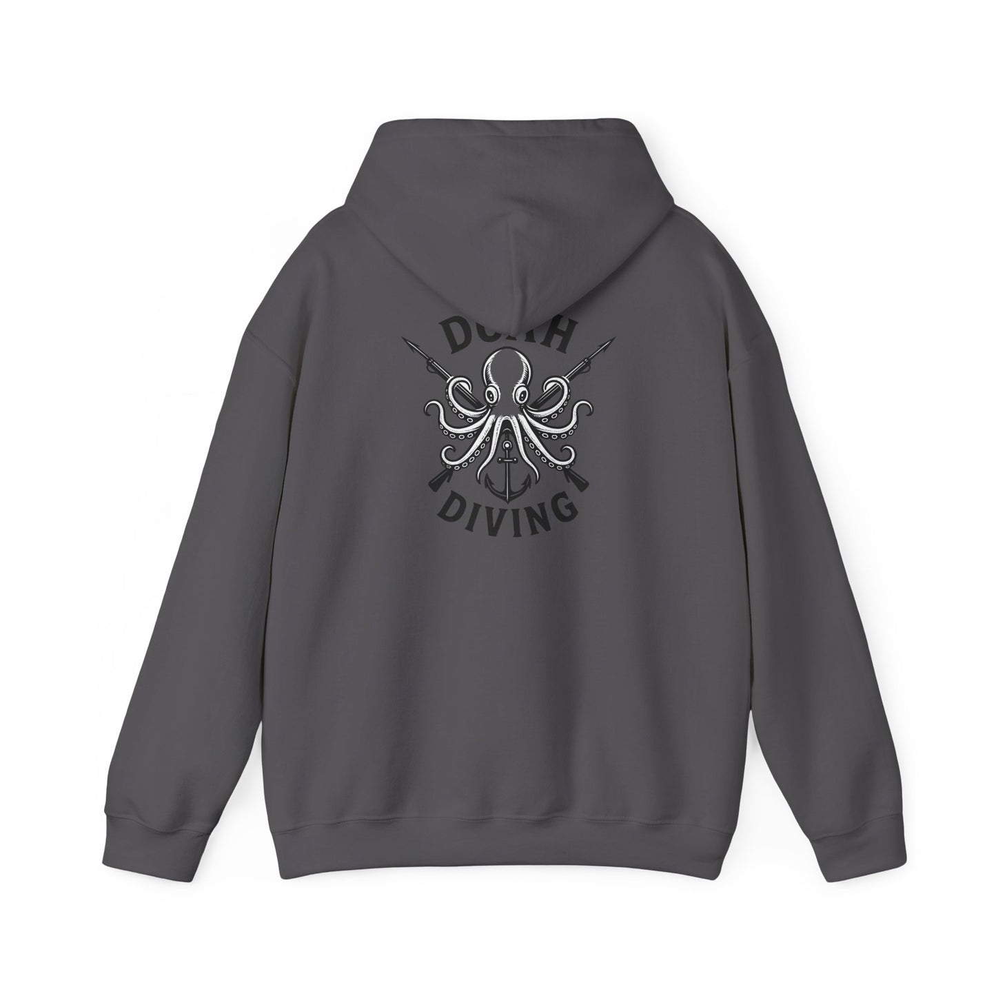 Under the Sea Unisex Hoodie with Octopus Design, Marine Life Sweatshirt, Ocean Lover Apparel, Nautical Gift, Beach-Themed Clothing