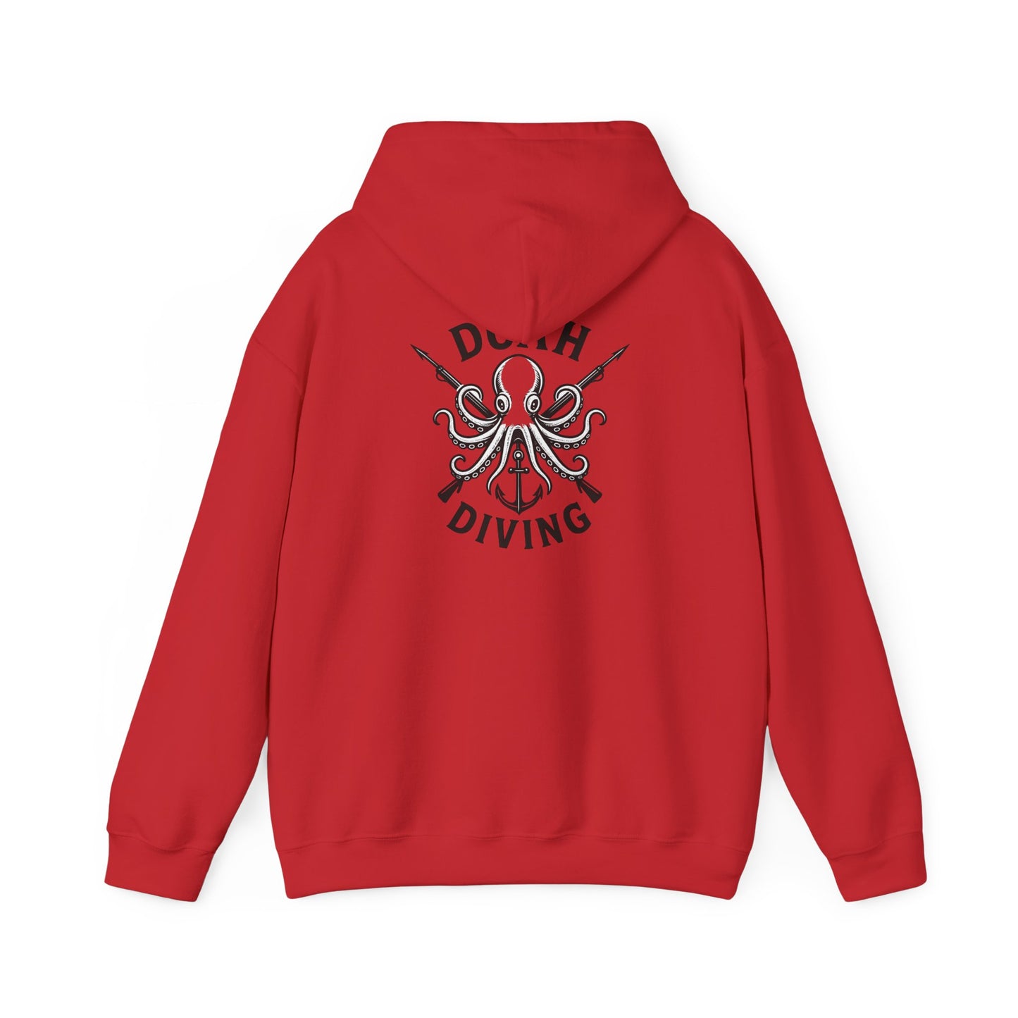 Under the Sea Unisex Hoodie with Octopus Design, Marine Life Sweatshirt, Ocean Lover Apparel, Nautical Gift, Beach-Themed Clothing
