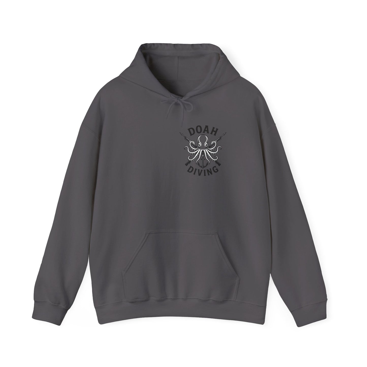 Under the Sea Unisex Hoodie with Octopus Design, Marine Life Sweatshirt, Ocean Lover Apparel, Nautical Gift, Beach-Themed Clothing