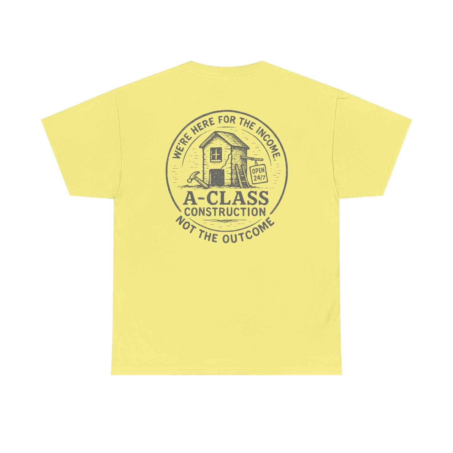 A-Class Construction Unisex Heavy Cotton Tee | Motivational Work Shirt, Father's Day Gift, Construction Humor Tee, Casual Everyday [...]