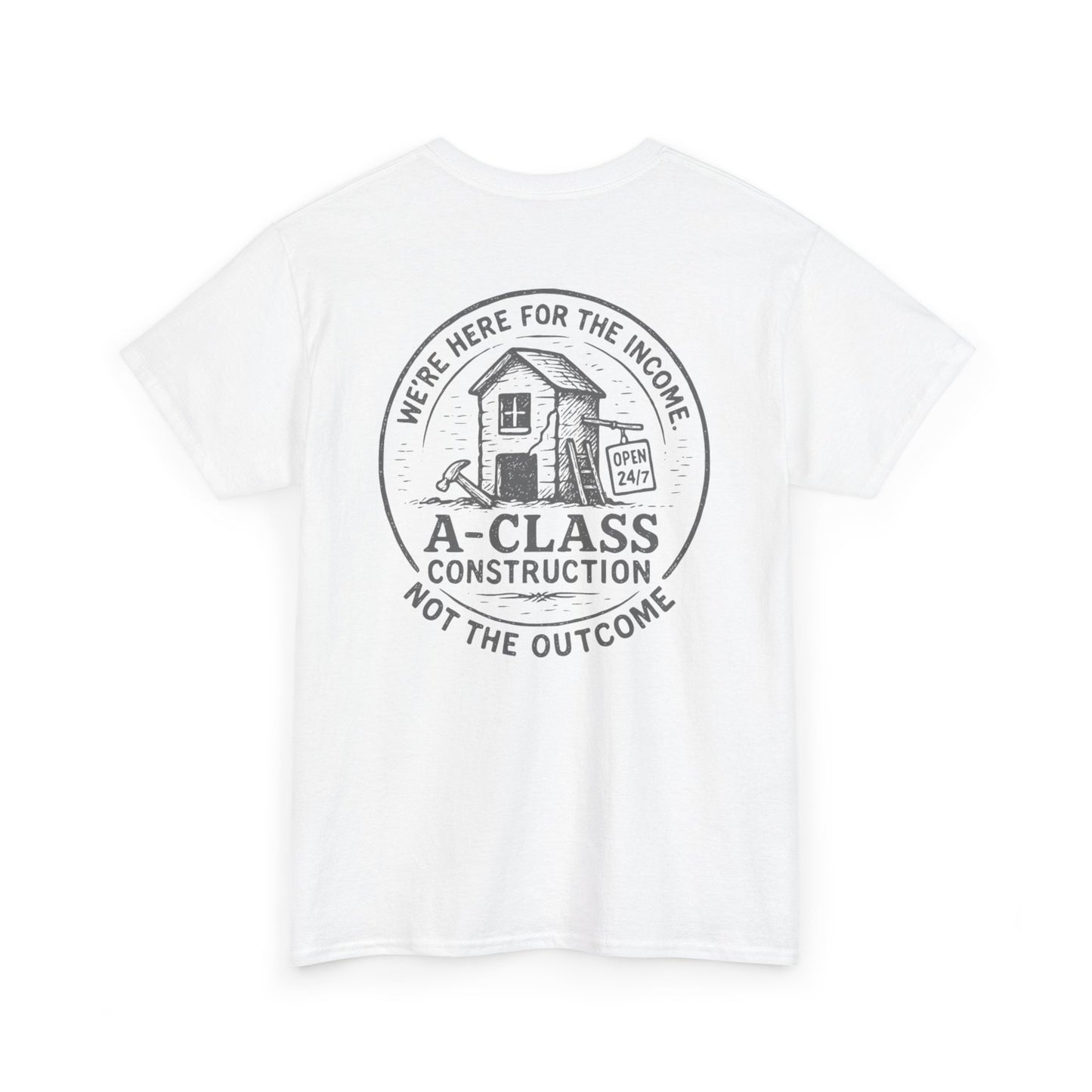 A-Class Construction Unisex Heavy Cotton Tee | Motivational Work Shirt, Father's Day Gift, Construction Humor Tee, Casual Everyday [...]