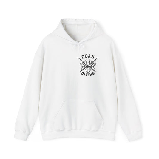 Under the Sea Unisex Hoodie with Octopus Design, Marine Life Sweatshirt, Ocean Lover Apparel, Nautical Gift, Beach-Themed Clothing