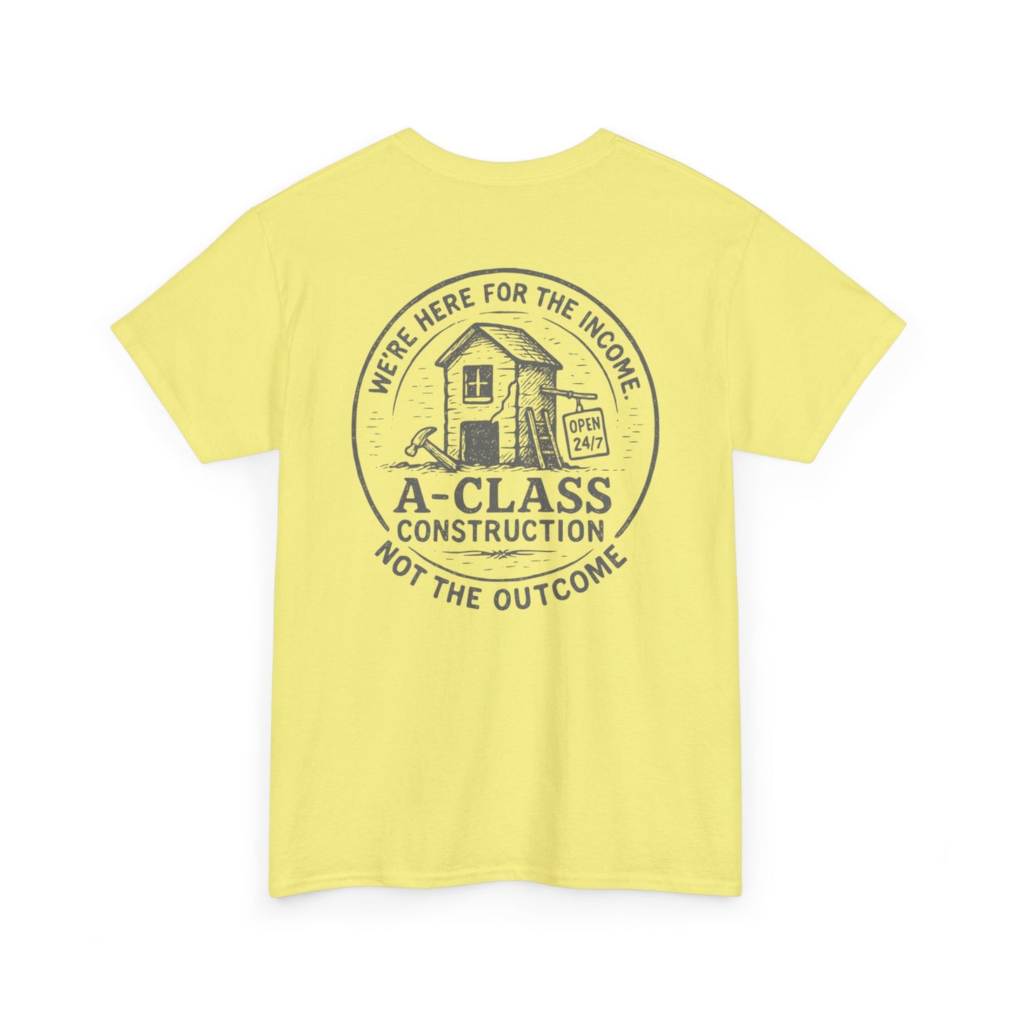 A-Class Construction Unisex Heavy Cotton Tee | Motivational Work Shirt, Father's Day Gift, Construction Humor Tee, Casual Everyday [...]